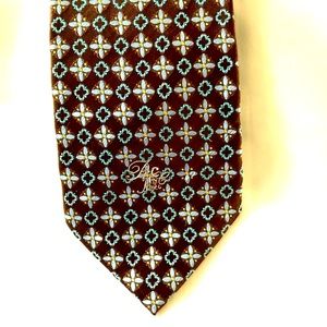 NINA RICCI signature 💯 percent silk tie